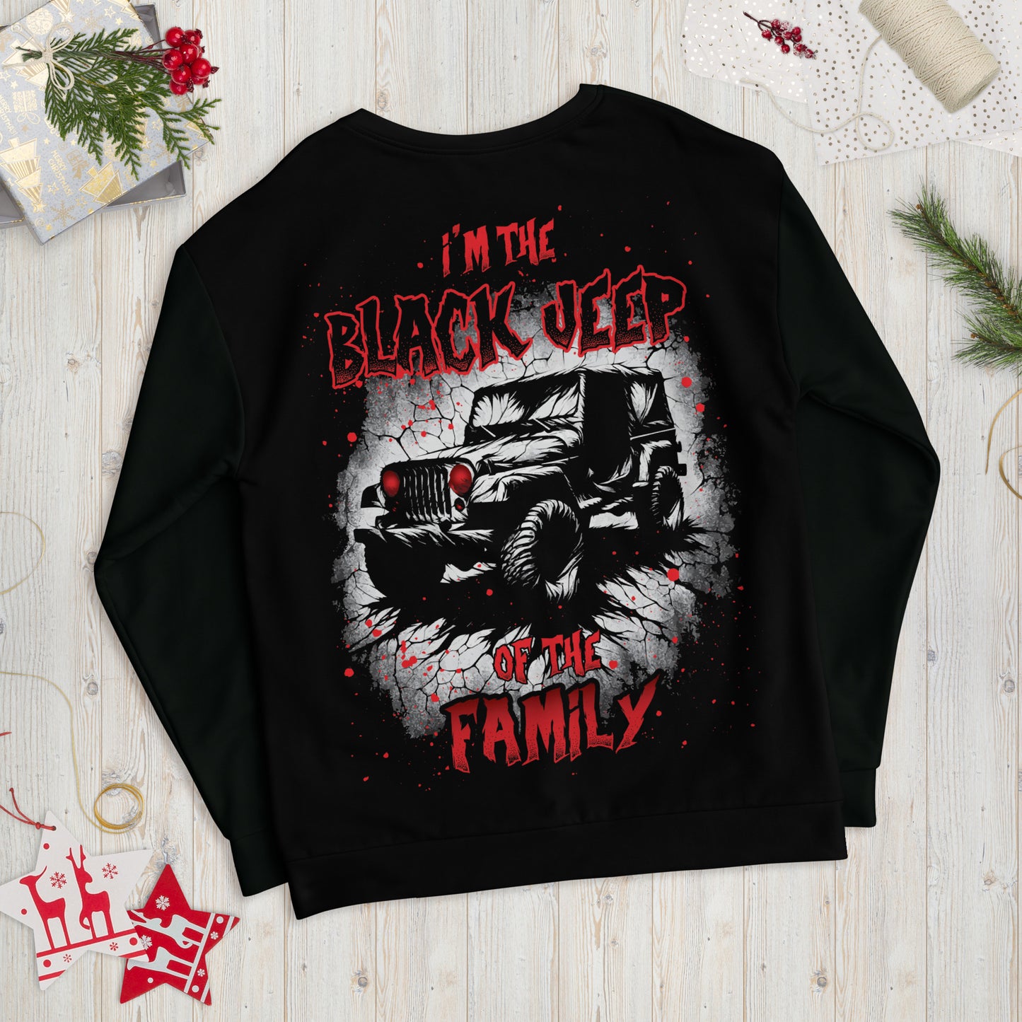 I AM THE BLACK JEEP OF THE FAMILY