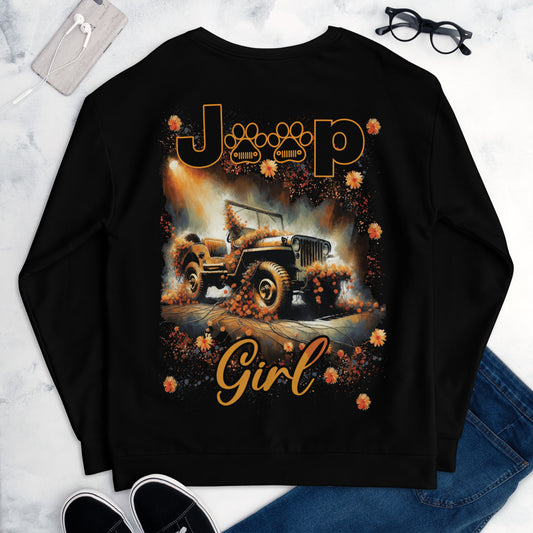 Unisex Sweatshirt Jeep Girl 5