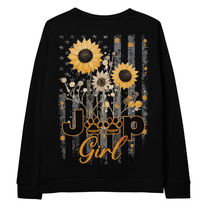 Unisex Sweatshirt Jeep Girl VERSION 3B