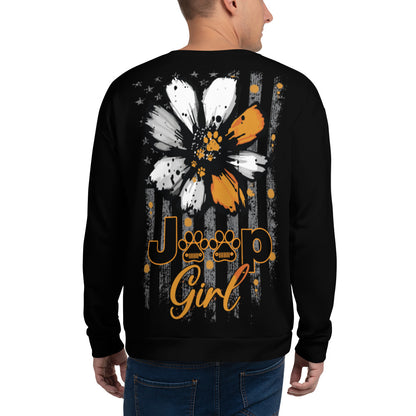 Unisex Sweatshirt Jeep Girl VERSION 2