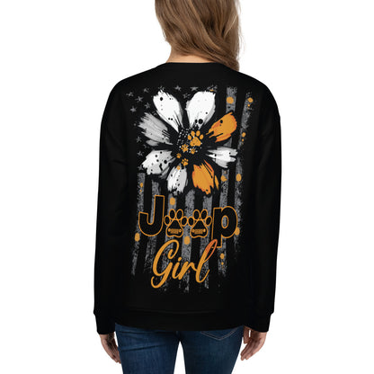 Unisex Sweatshirt Jeep Girl VERSION 2