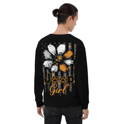 Unisex Sweatshirt Jeep Girl VERSION 2