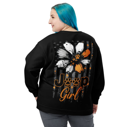 Unisex Sweatshirt Jeep Girl VERSION 2