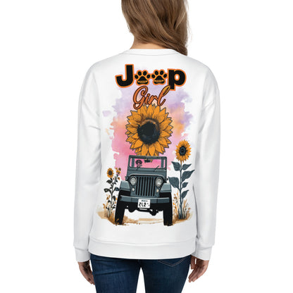 Unisex Sweatshirt Jeep Girl 3