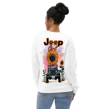 Unisex Sweatshirt Jeep Girl 3