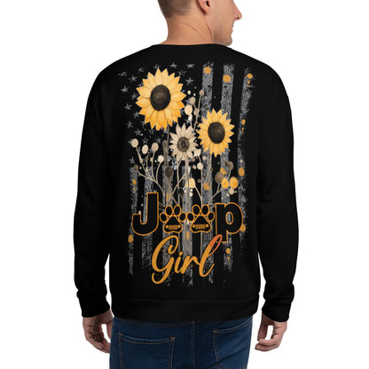 Unisex Sweatshirt Jeep Girl VERSION 3B