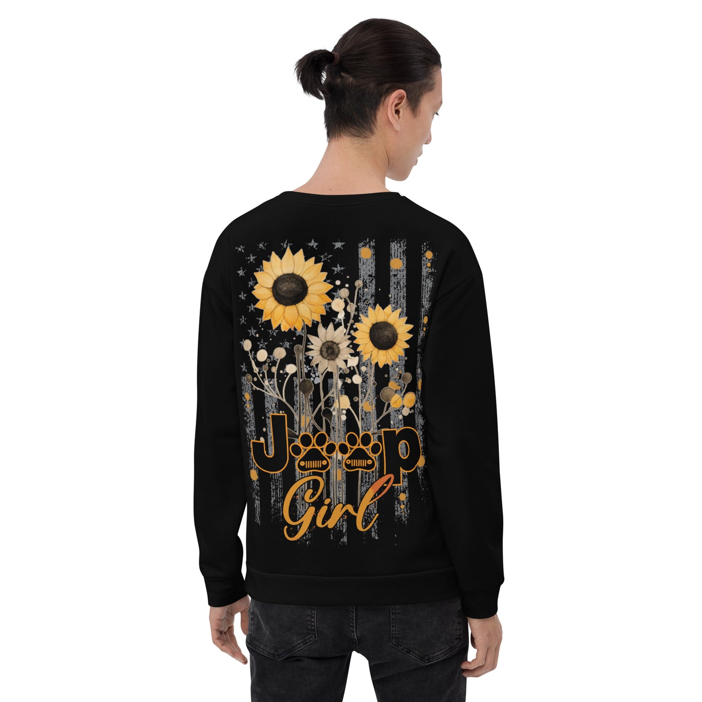 Unisex Sweatshirt Jeep Girl VERSION 3B