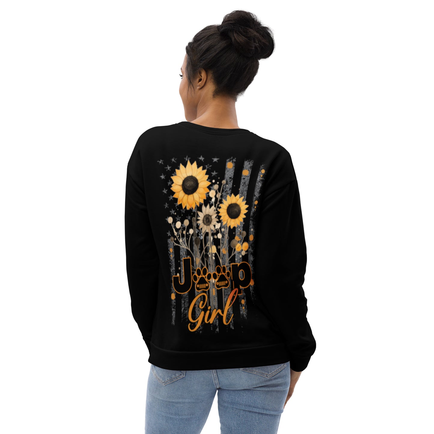 Unisex Sweatshirt Jeep Girl VERSION 3B