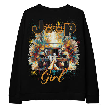 Unisex Sweatshirt Jeep Girl 4