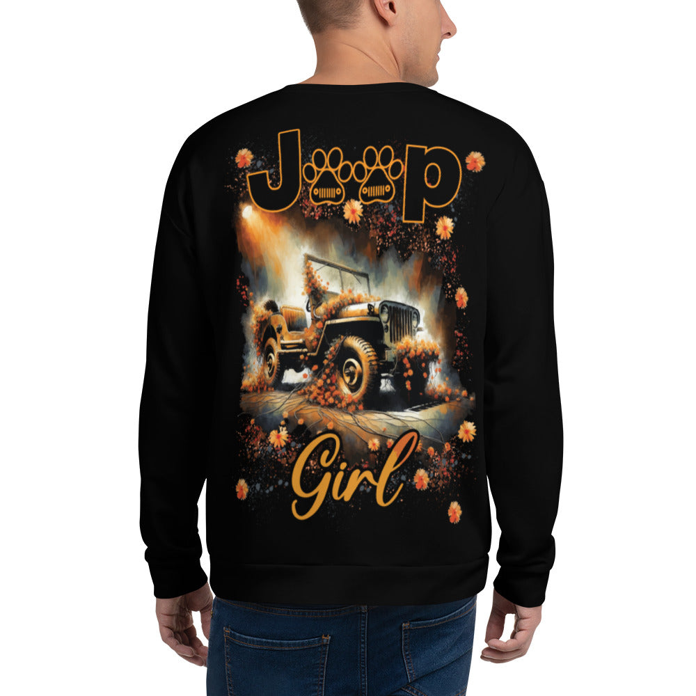 Unisex Sweatshirt Jeep Girl 5