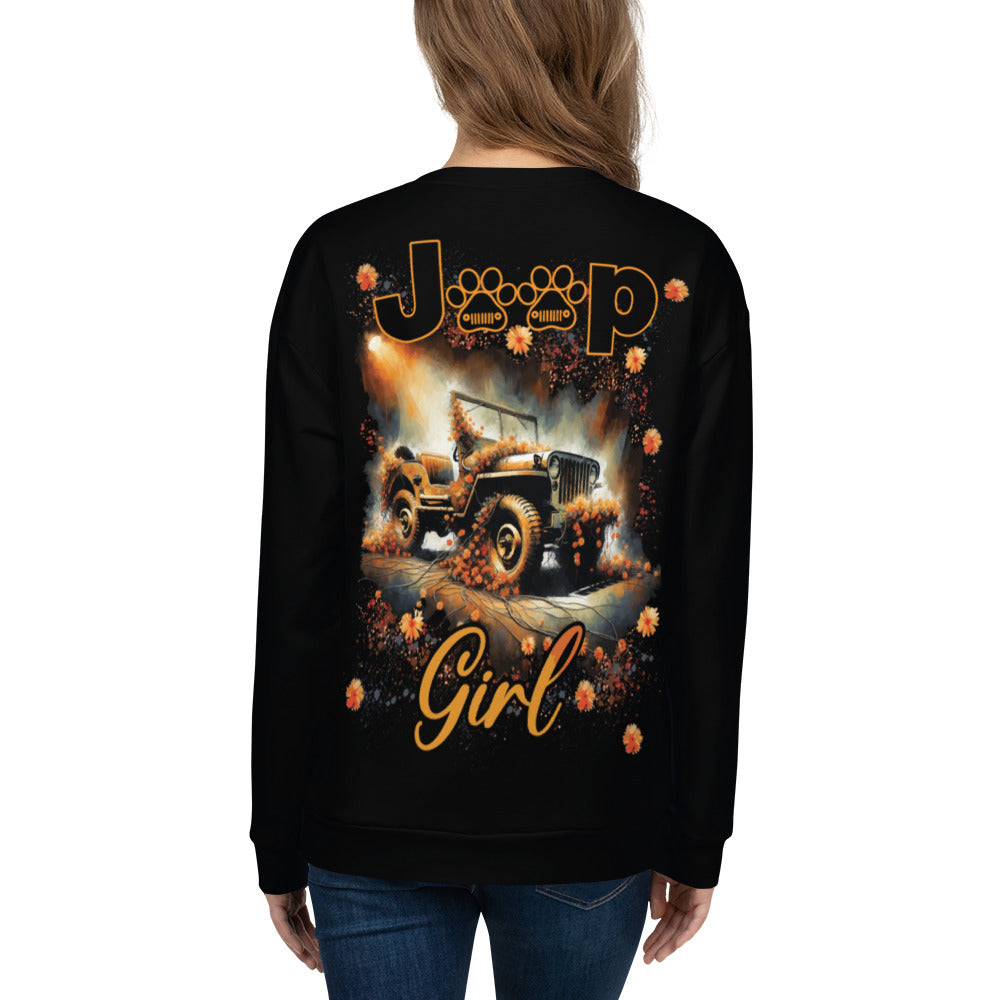 Unisex Sweatshirt Jeep Girl 5