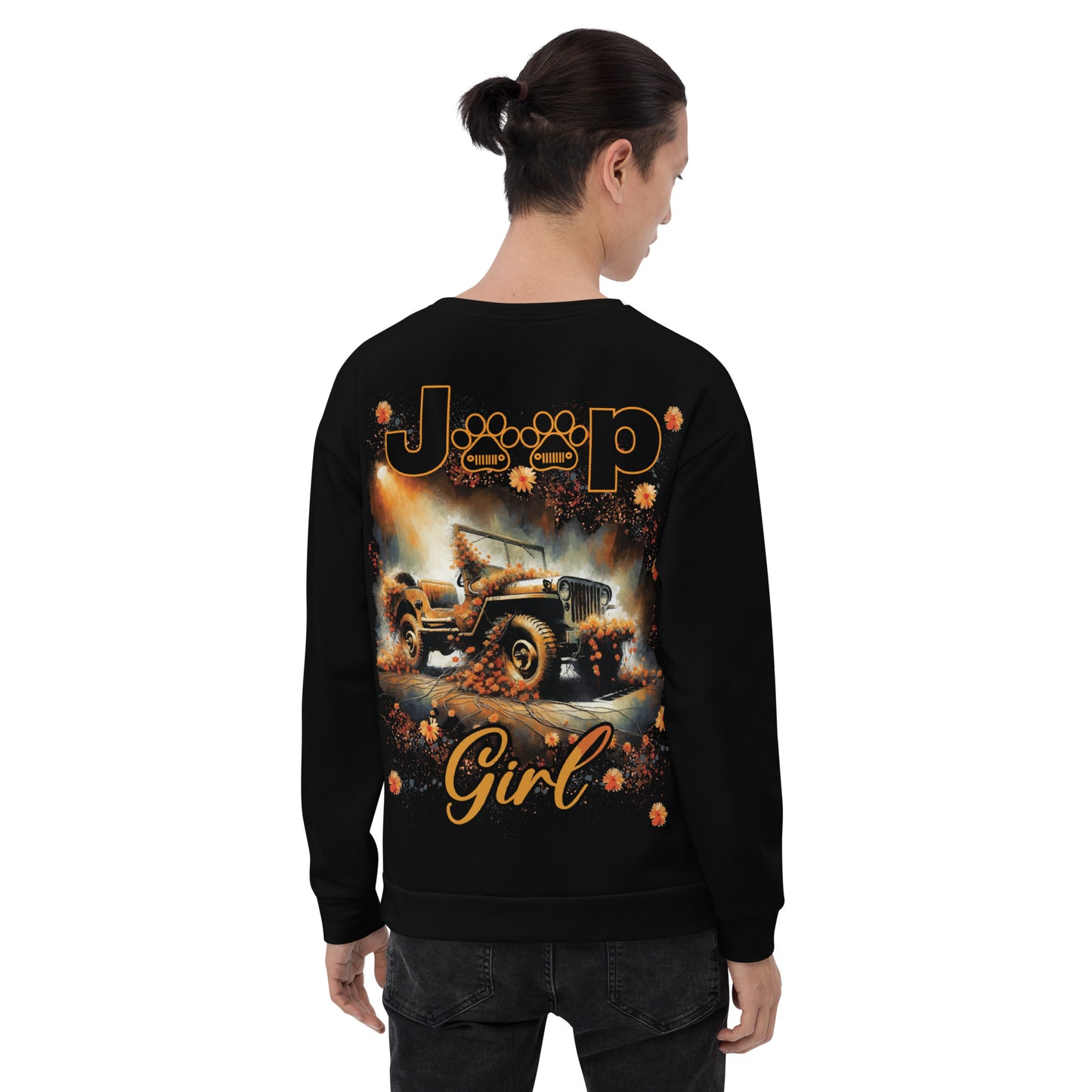 Unisex Sweatshirt Jeep Girl 5