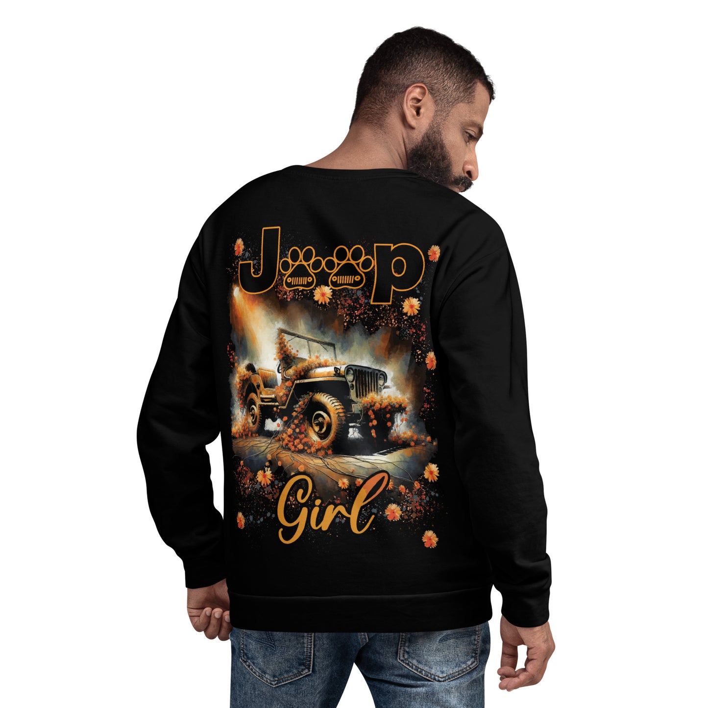 Unisex Sweatshirt Jeep Girl 5