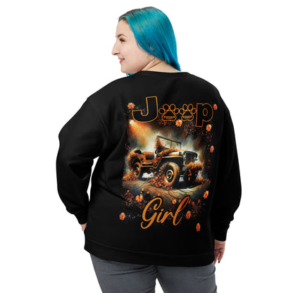 Unisex Sweatshirt Jeep Girl 5