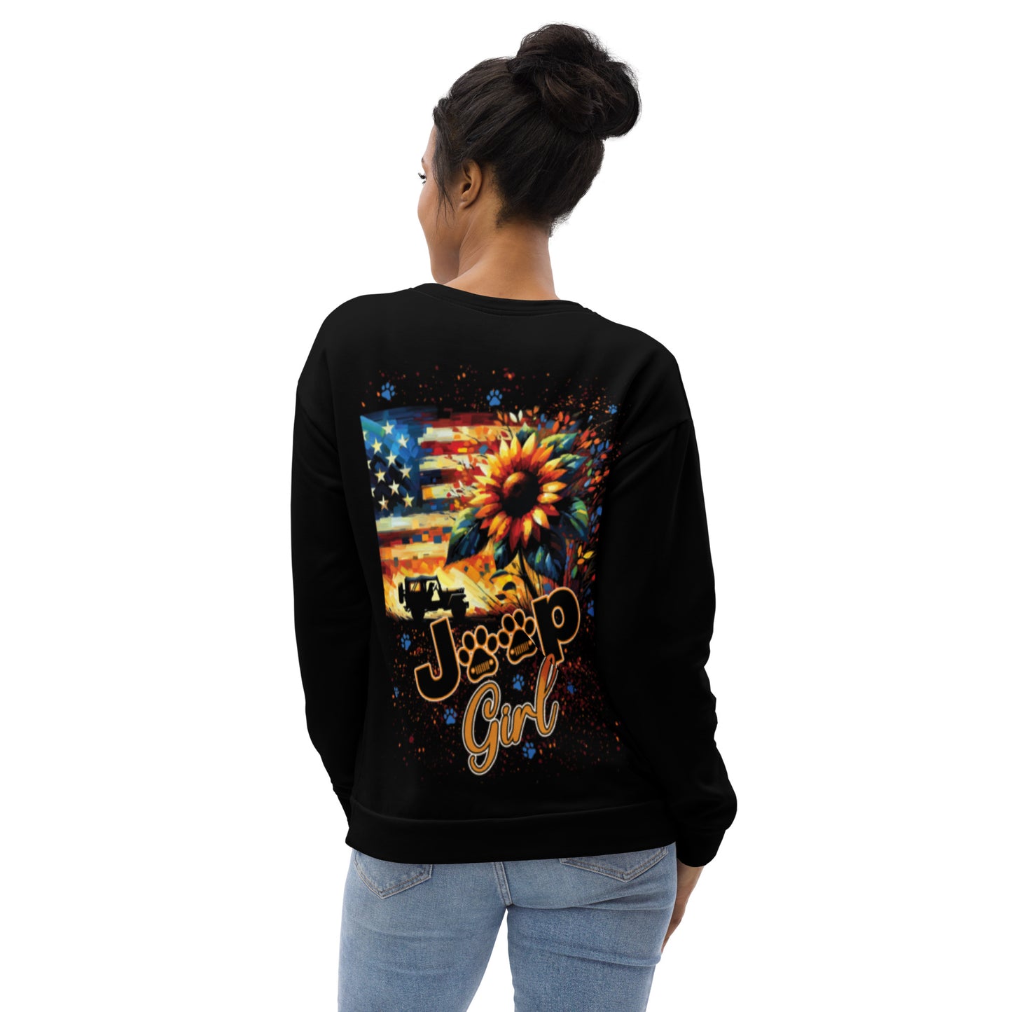 Unisex Sweatshirt JEEP GIRLS 2