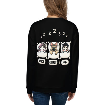 Unisex Sweatshirt Chloe Charlie and John