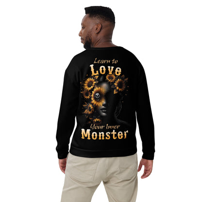 Unisex Sweatshirt Learn to love your inner Monster