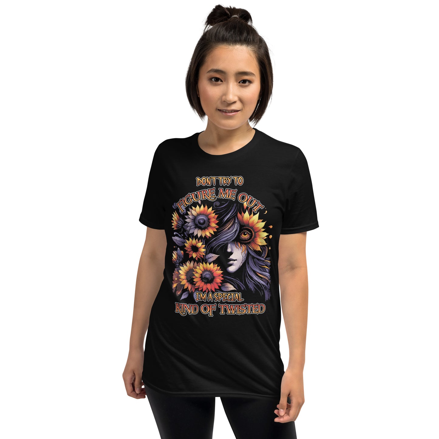 Short-Sleeve Unisex T-Shirt Don't try to figure me out I'm speacial kind of Twisted