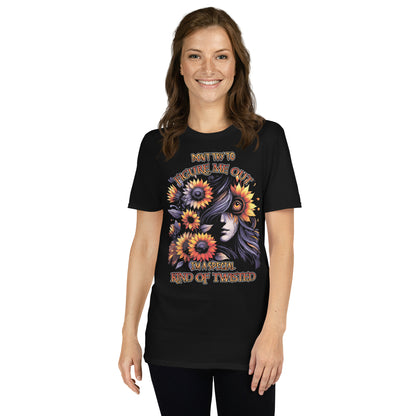 Short-Sleeve Unisex T-Shirt Don't try to figure me out I'm speacial kind of Twisted